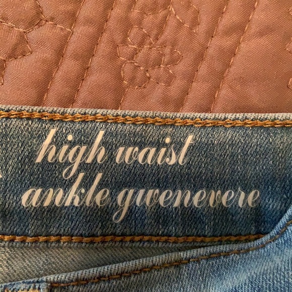 24. 7 For All Mankind High Waist Gwenevere Jeans - Picture 8 of 16